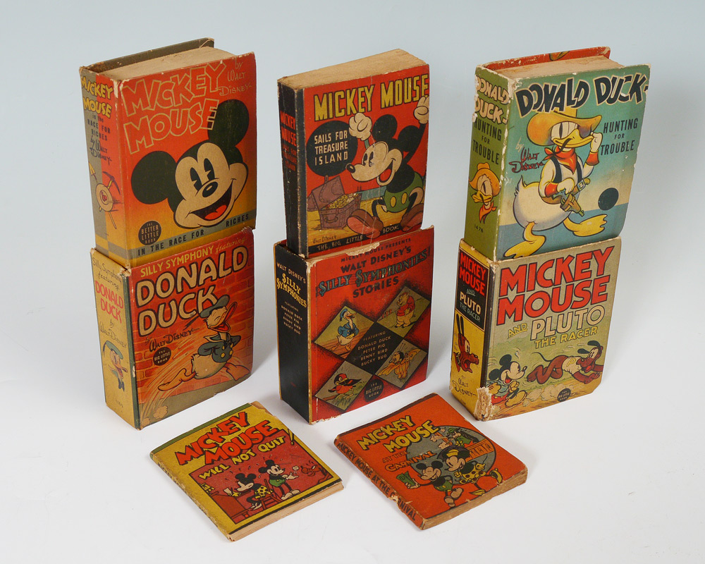 Appraisal: VINTAGE WALT DISNEY BIG LITTLE BOOKS books total to include