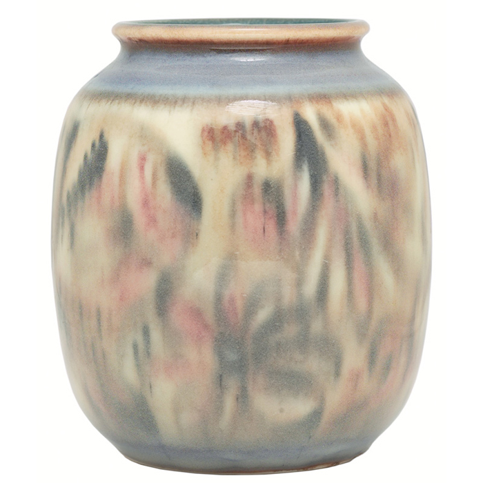 Appraisal: Rookwood vase bulbous form with a painted stylized floral design