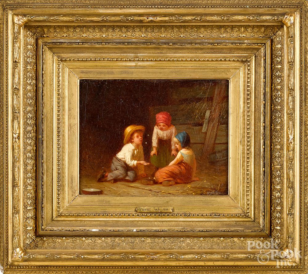 Appraisal: William Penn Morgan oil on canvas William Penn Morgan American