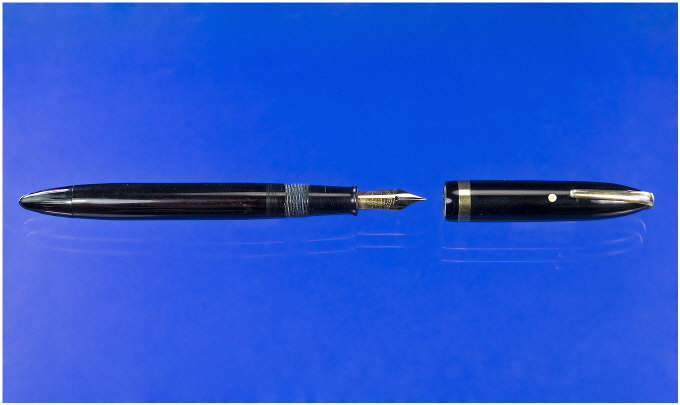 Appraisal: Sheaffer A Sheaffer No Lifetime White Dot Fountain Pen Black