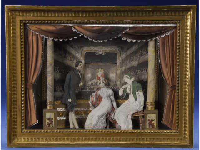 Appraisal: Narcissa Thorne Shadow Box A delightful shadow box created by