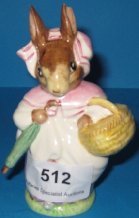 Appraisal: Beswick Beatrix Potter Figure Mrs Rabbit BP Umbrella Out ear