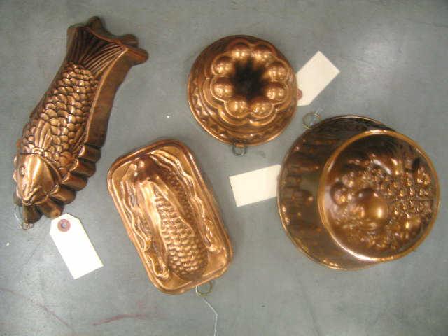 Appraisal: Copper Molds