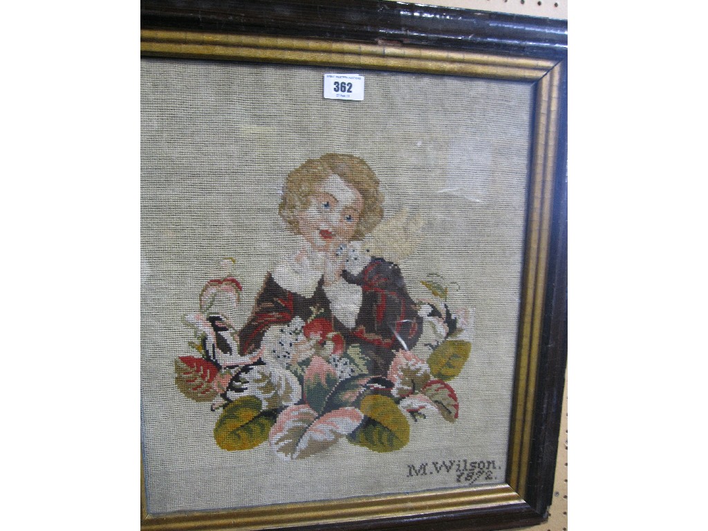 Appraisal: Tapestry picture dated