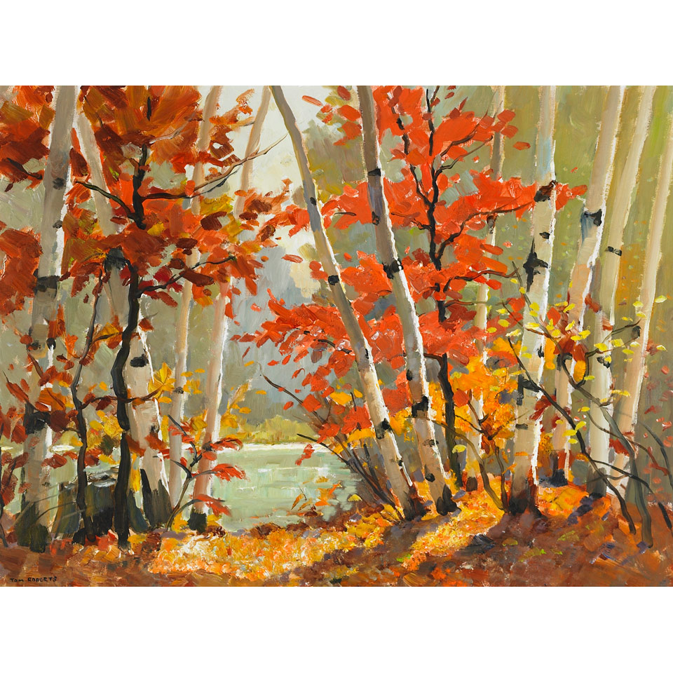 Appraisal: THOMAS KEITH ROBERTS O S A R C A BIRCHES