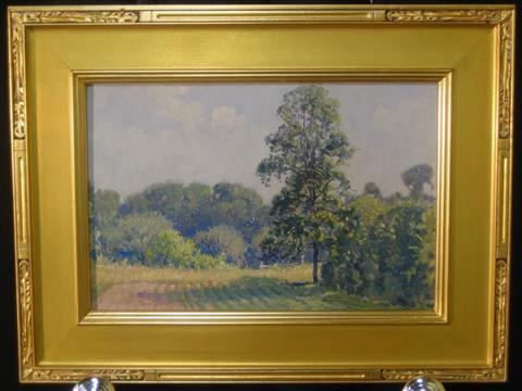 Appraisal: FREDRICK MORTIMER LAMB AMERICAN - LANDSCAPE Oil on canvas laid