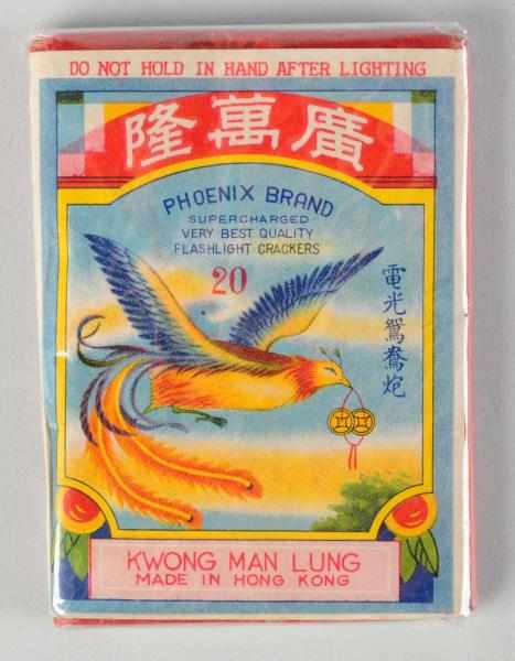 Appraisal: Phoenix Brand -Pack Firecrackers Class Manufactured by Kwong Man Lung