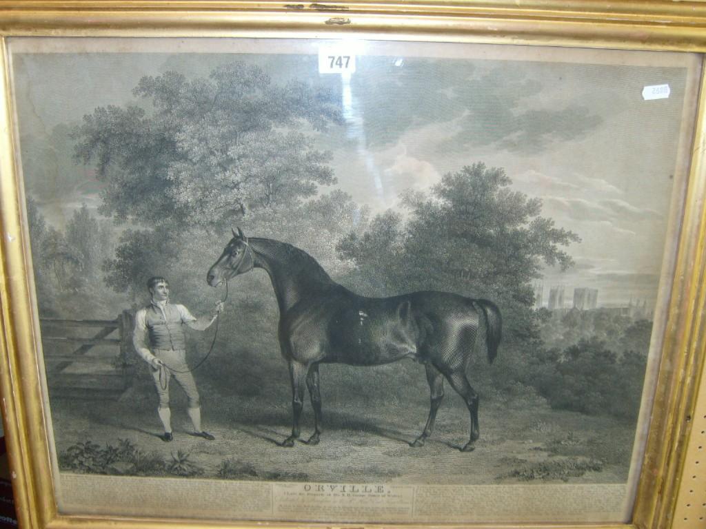 Appraisal: An early th century black and white engraving after C