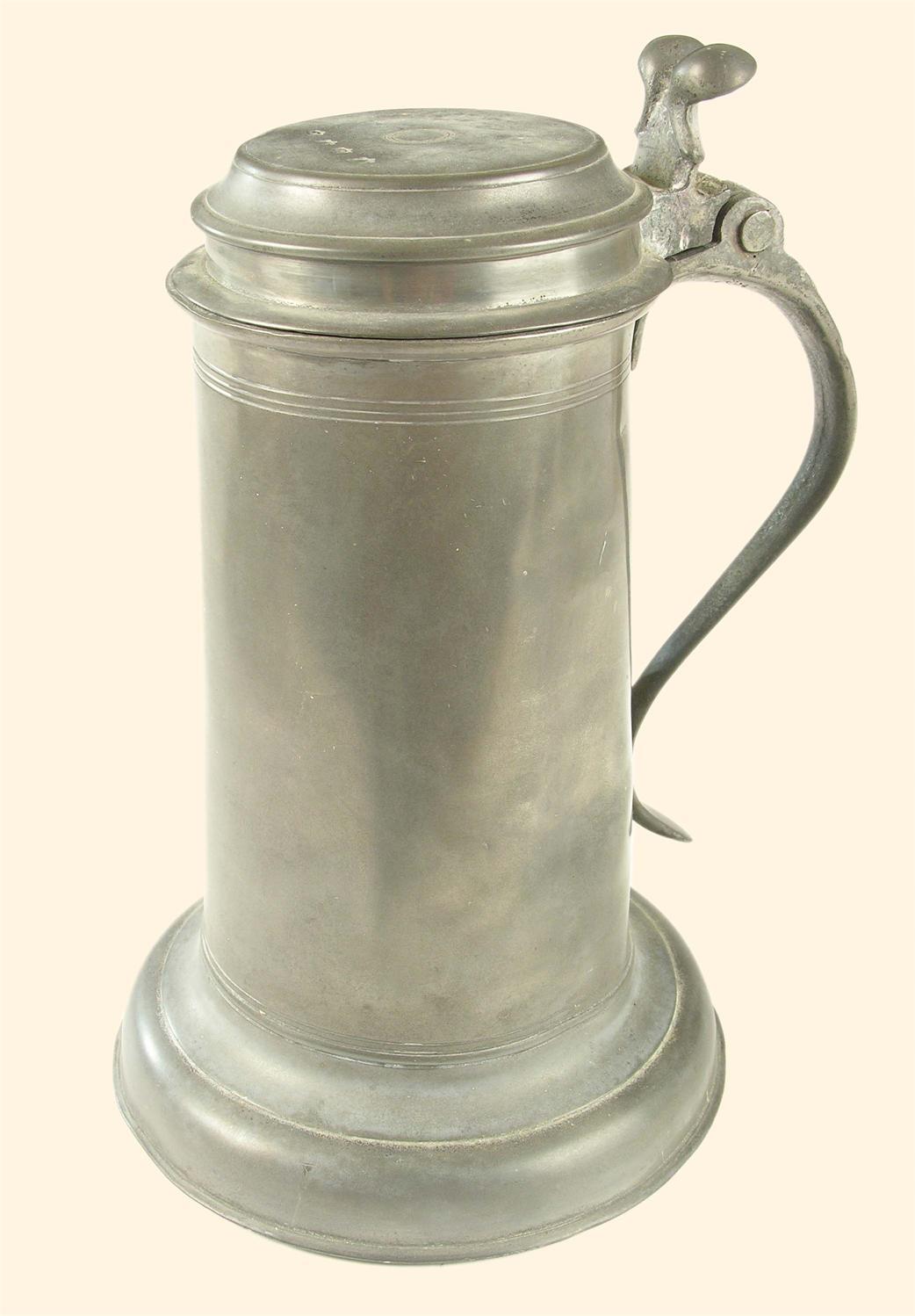 Appraisal: A pewter beefeater flagon