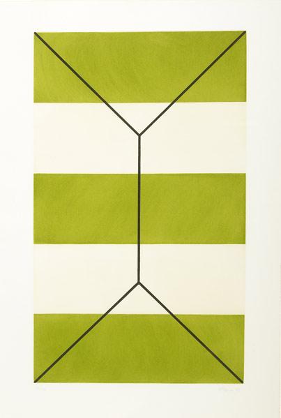 Appraisal: ANDREW SPENCE American b Untitled etching and aquatint in colors