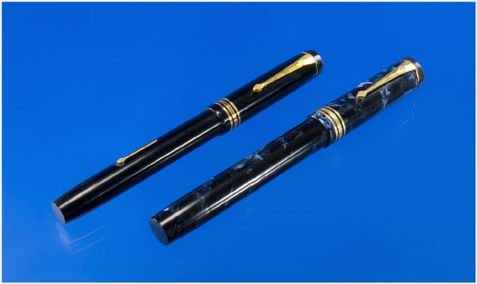 Appraisal: Waterman A Waterman Ideal Fountain Pen Black Barrel And Cap