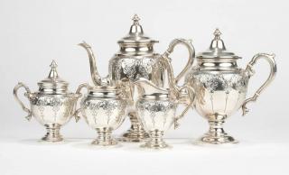 Appraisal: A Revere Silversmiths sterling silver tea service - Brooklyn NY