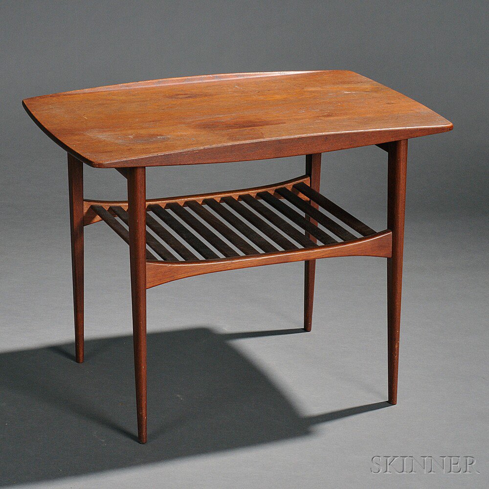 Appraisal: Occasional Table Probably Tove Edvard Kindt-Larsen Teak Denmark c Rectangular