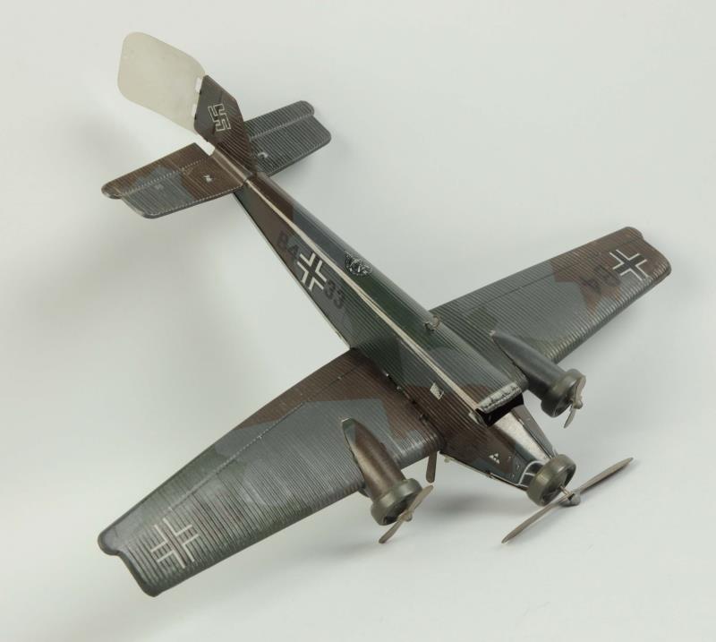 Appraisal: German Tin Litho Wind-Up Tippco Airplane Tri-motor Looks to be