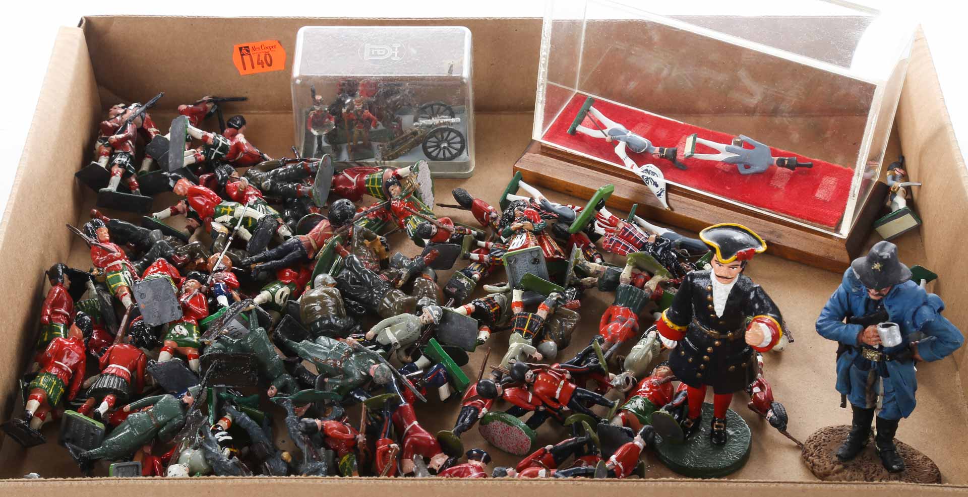 Appraisal: Assorted painted lead soldiers English Civil War to WW II