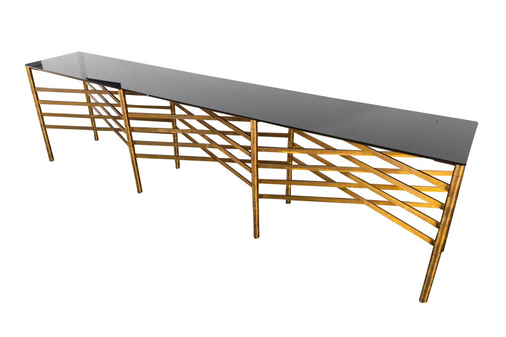 Appraisal: HENGE 'NETWORK' SOFA TABLEdesigned by Massimo Castagna inches wide inches