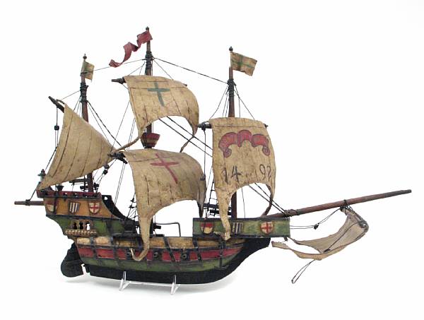 Appraisal: A model of the Santa Maria together with a matching