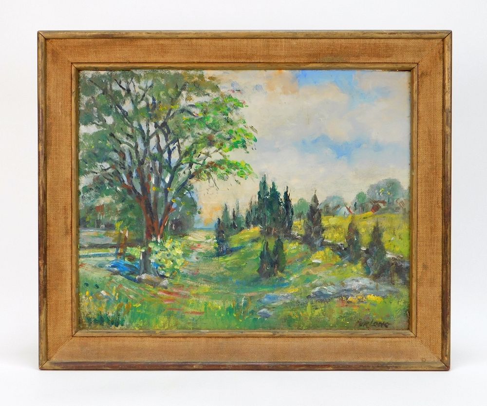 Appraisal: Hielene Furlong Impressionist Landscape Painting Hielene Furlong Indiana th Century