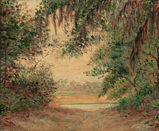 Appraisal: Lilla Cabot Perry American - Wappoo Cut South Carolina Signed