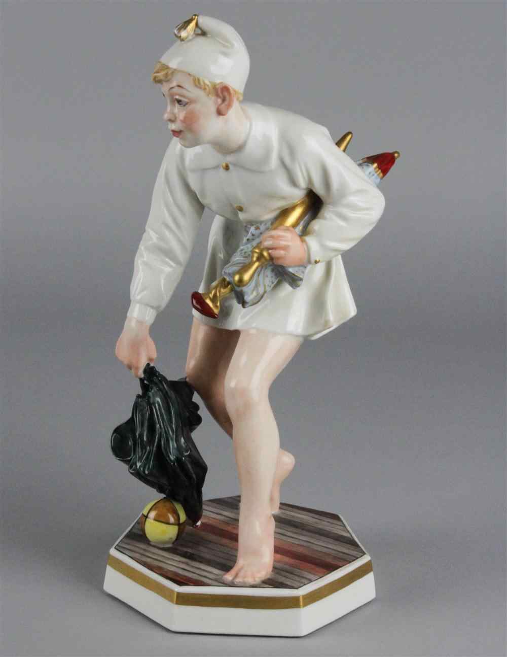 Appraisal: BING GRONDAHL PORCELAIN FIGURE OF '' THE SANDMAN'' early th