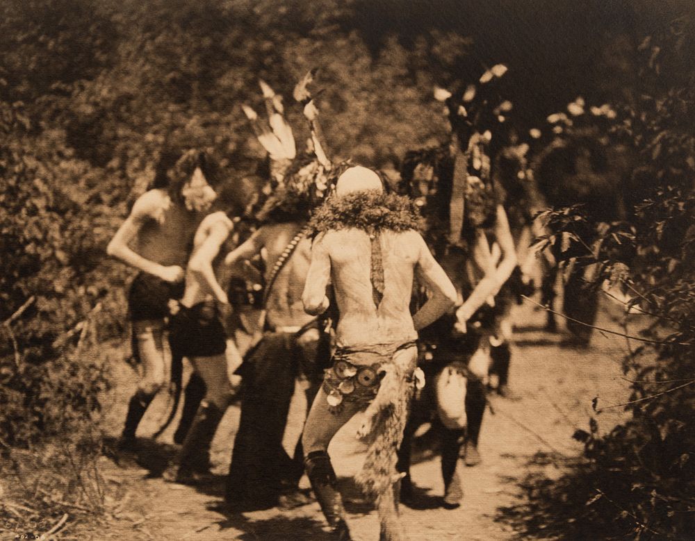 Appraisal: Edward Curtis Yebichai Dancers - Navaho Edward S Curtis -