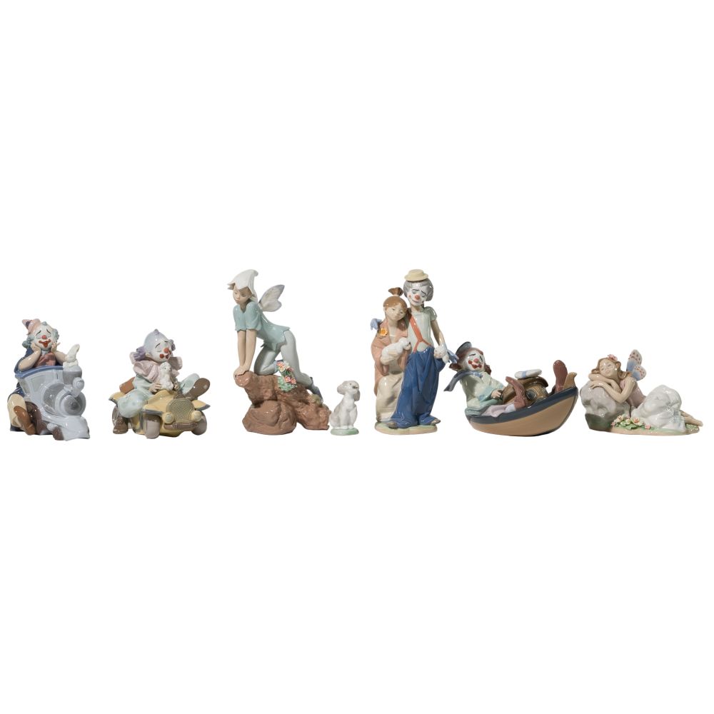 Appraisal: LLADRO FIGURINE ASSORTMENT items including Princess of the Fairies retired