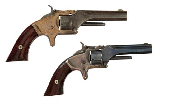 Appraisal: TWO SMITH WESSON MODEL NO SECOND ISSUE REVOLVERS caliber seven-shot