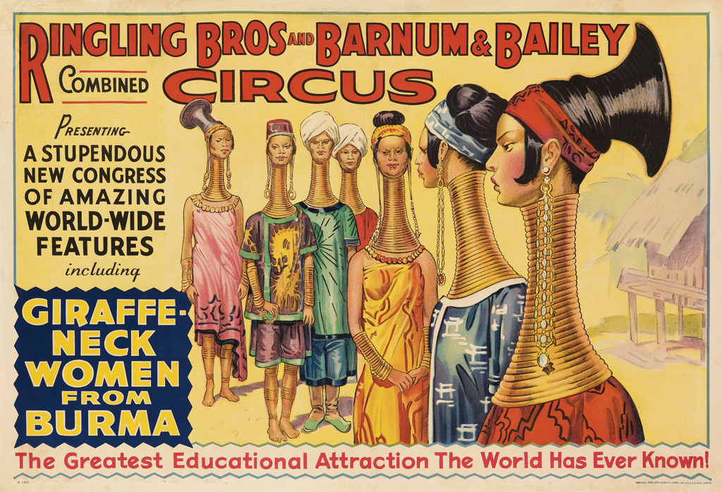 Appraisal: DESIGNER UNKNOWN RINGLING BROS AND BARNUM BAILEY COMBINED CIRCUS GIRAFFE