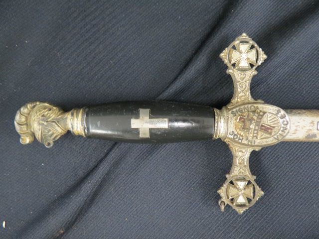 Appraisal: th Century Organizational Sword with ceremonial belt