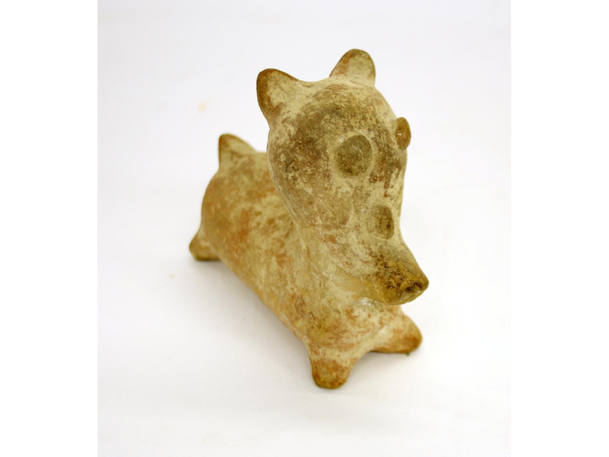 Appraisal: Possibly second century central American pukara ceramic animal reputedly from