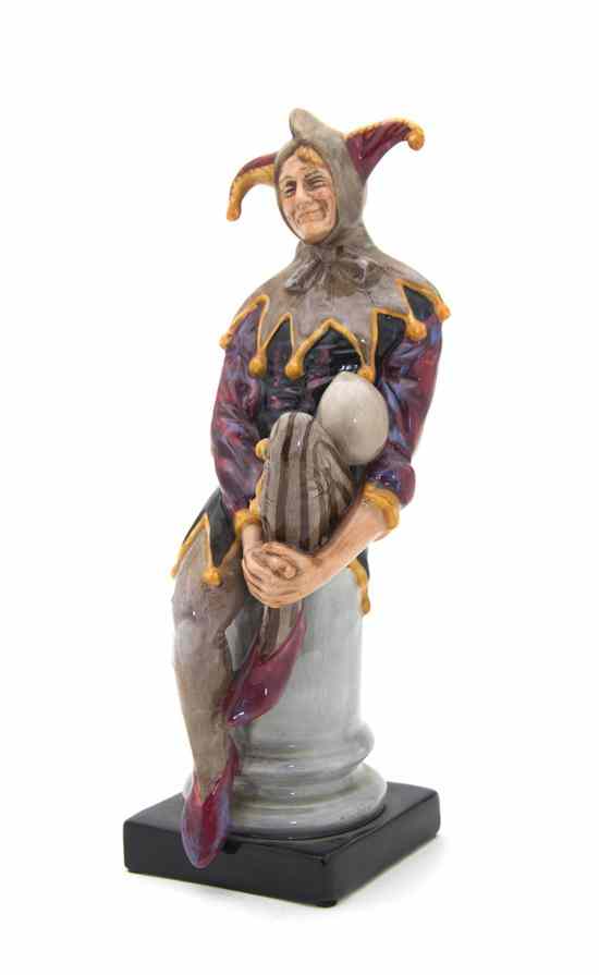 Appraisal: A Royal Doulton Ceramic Figure The Jester and number H