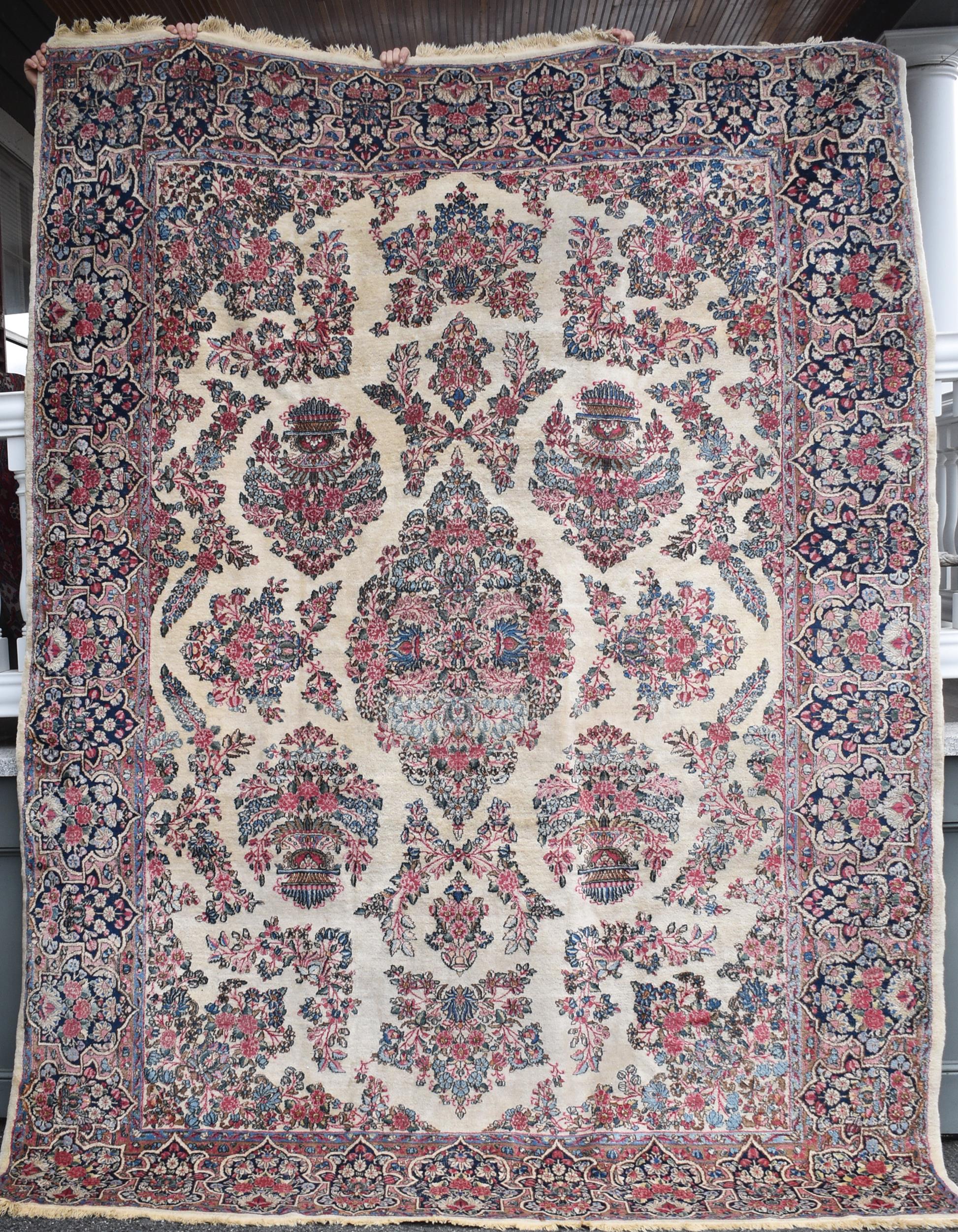 Appraisal: ROOM SIZE ORIENTAL PERSIAN RUG Ca s ivory field Oriental