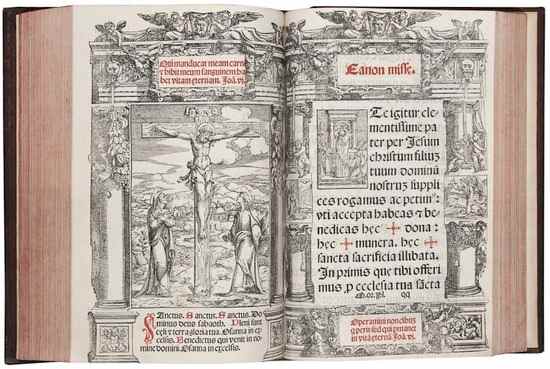 Appraisal: Missal - Missale secundum consuetudinem aline ecclesie Placentine doule column