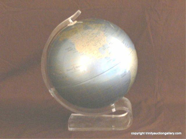 Appraisal: Replogle Diamond Marquise Series World Globe - Modern style elegant