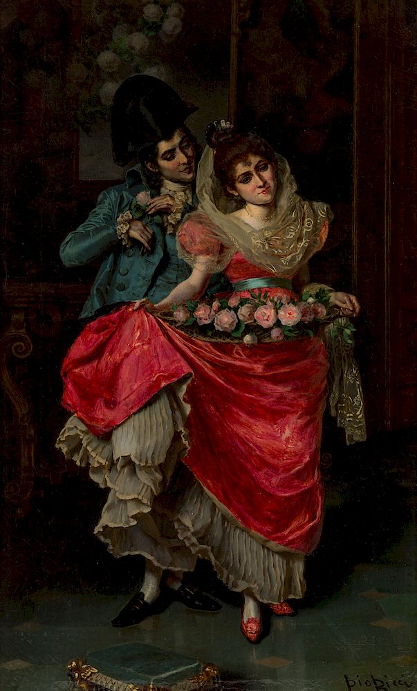 Appraisal: PIO RICCI ITALIAN - PIO RICCI ITALIAN - The Lovers