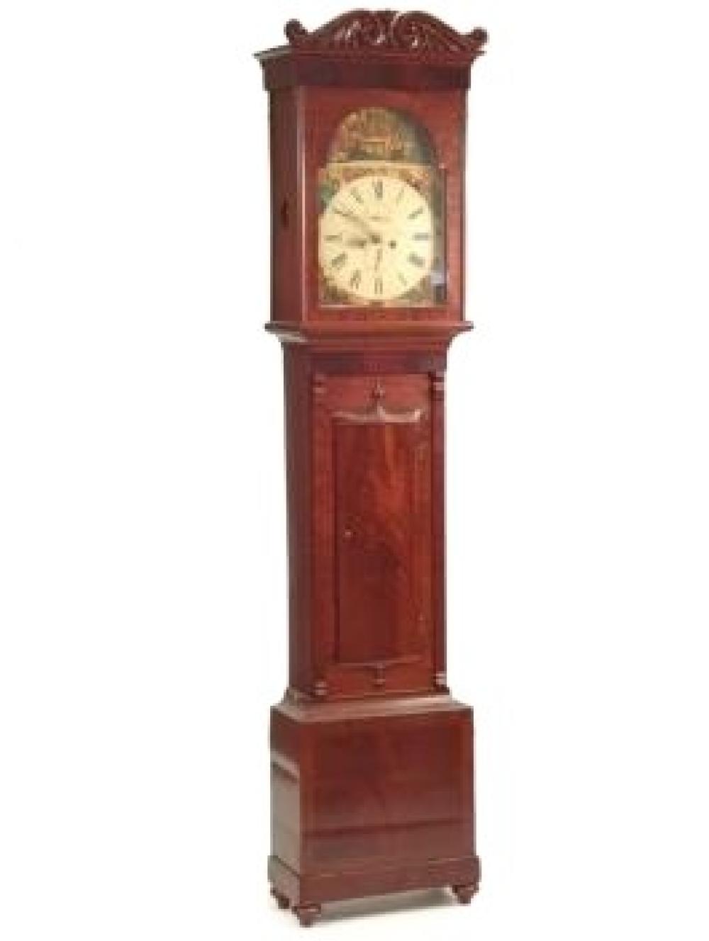 Appraisal: MATTHEW TEMPLETON BEITH SCOTLAND SCOTTISH LONGCASE CLOCK CA H X