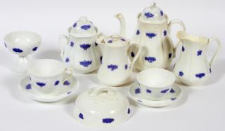 Appraisal: ADDERLEY 'BLUE CHELSEA' PORCELAIN CUPS SAUCERS SETS OTHER SERVING PIECES