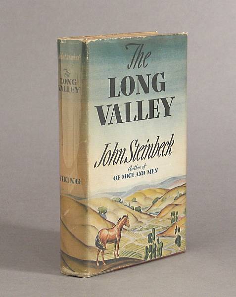 Appraisal: STEINBECK JOHN The Long Valley New York Viking Press Original