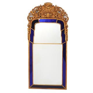 Appraisal: Irish George I style pier mirror Irish George I style