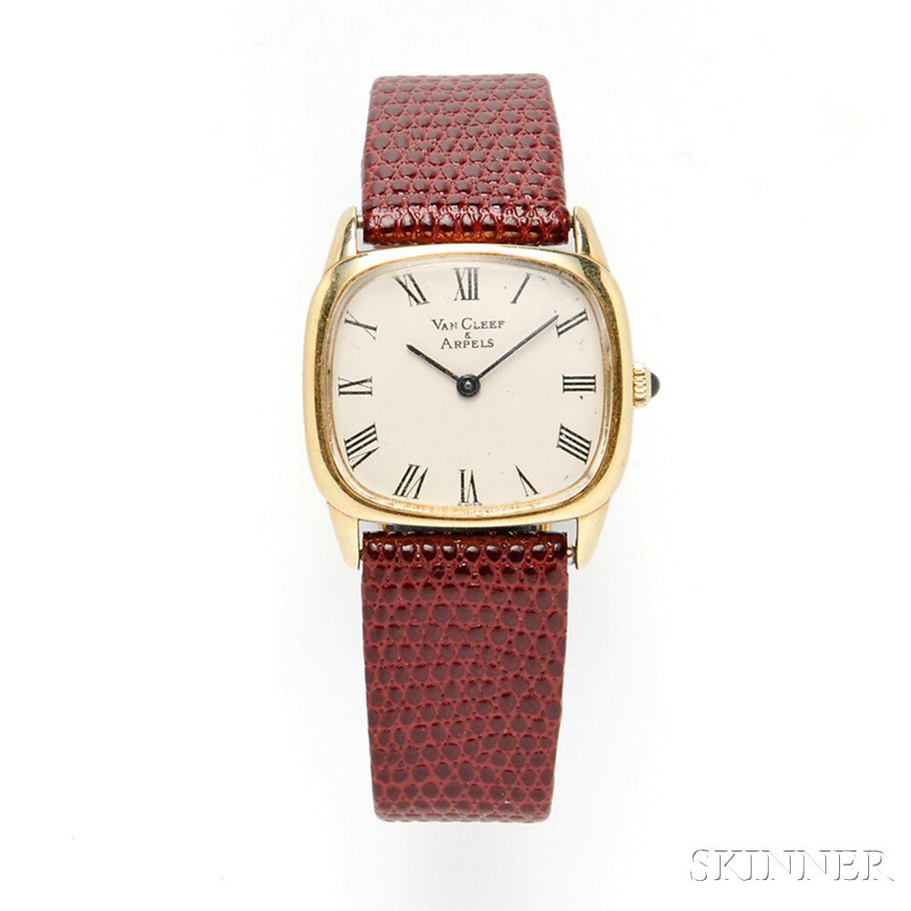 Appraisal: kt Gold Wristwatch Concord Retailed by Van Cleef Arpels the