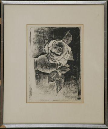 Appraisal: After Max Weber - Still Life with Flowers Reproduction print