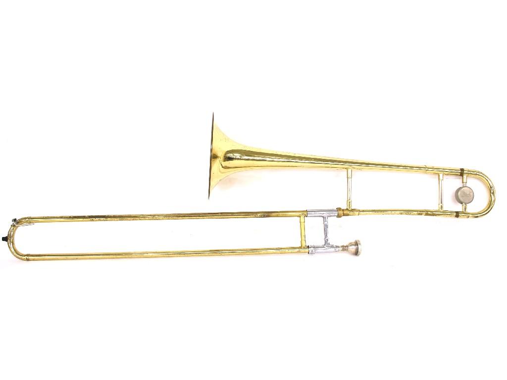 Appraisal: Bach brass trombone made in the USA case