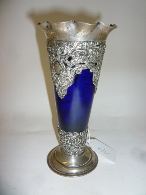 Appraisal: A LATE VICTORIAN VASE maker J R Ld Birmingham of