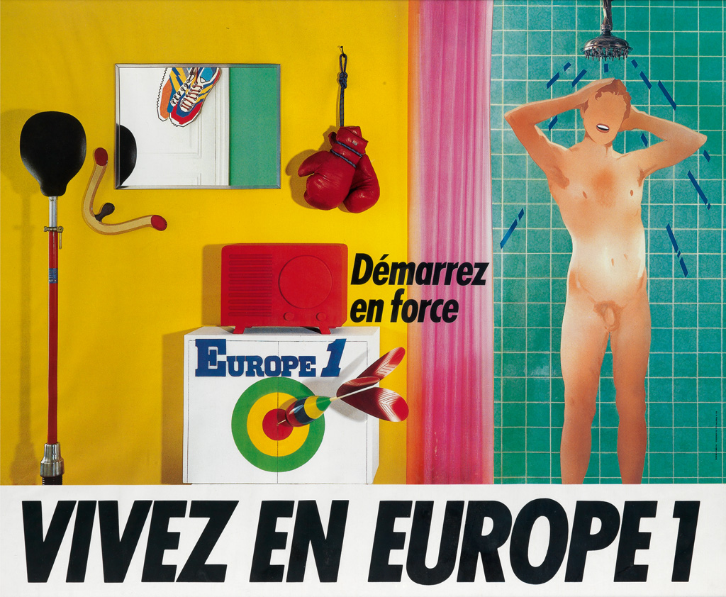 Appraisal: DESIGNER UNKNOWN VIVEZ EN EUROPE D MARREZ EN FORCE Circa