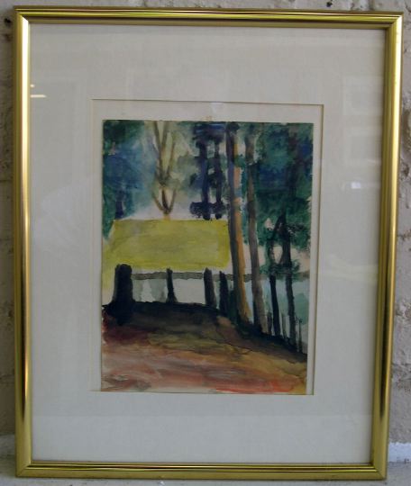 Appraisal: Charles Hutson American Louisiana - The Yellow Tent c 's