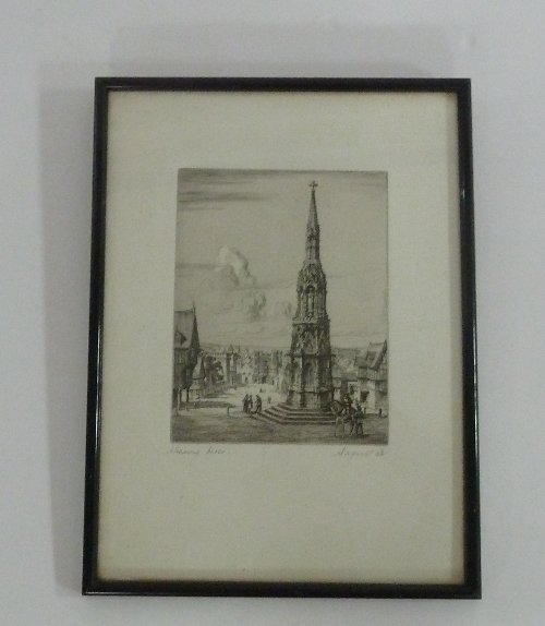 Appraisal: Sedgewick Charing Cross Prospect of Westminster and Old Cheapside three