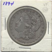 Appraisal: One Dollar Morgan Dollar One of the rarest key dates