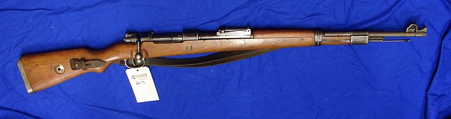 Appraisal: German Mauser Model K bolt action rifle Cal mm bbl