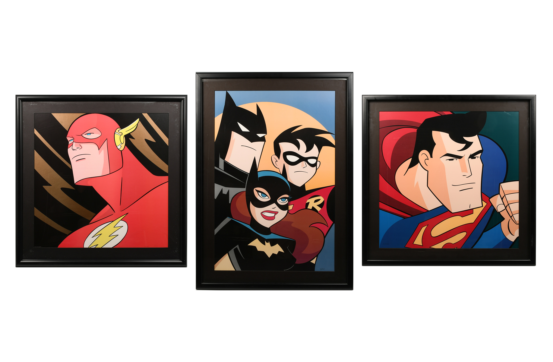 Appraisal: PC SUPHERO ANIMATION LOT ''Total Power'' Superman Artist's Proof Edition