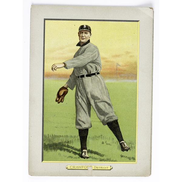 Appraisal: Two T Turkey Red cabinet cards from the Detroit Tigers